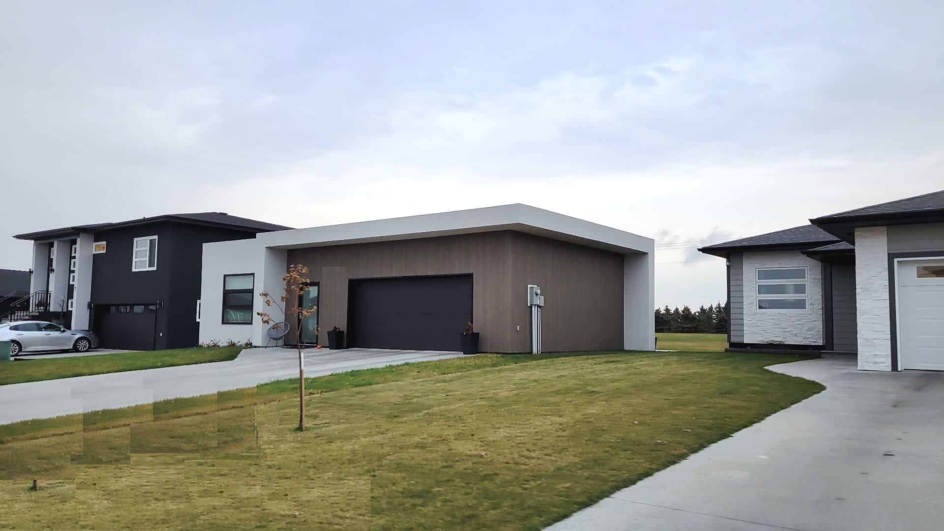 Window frames in houses