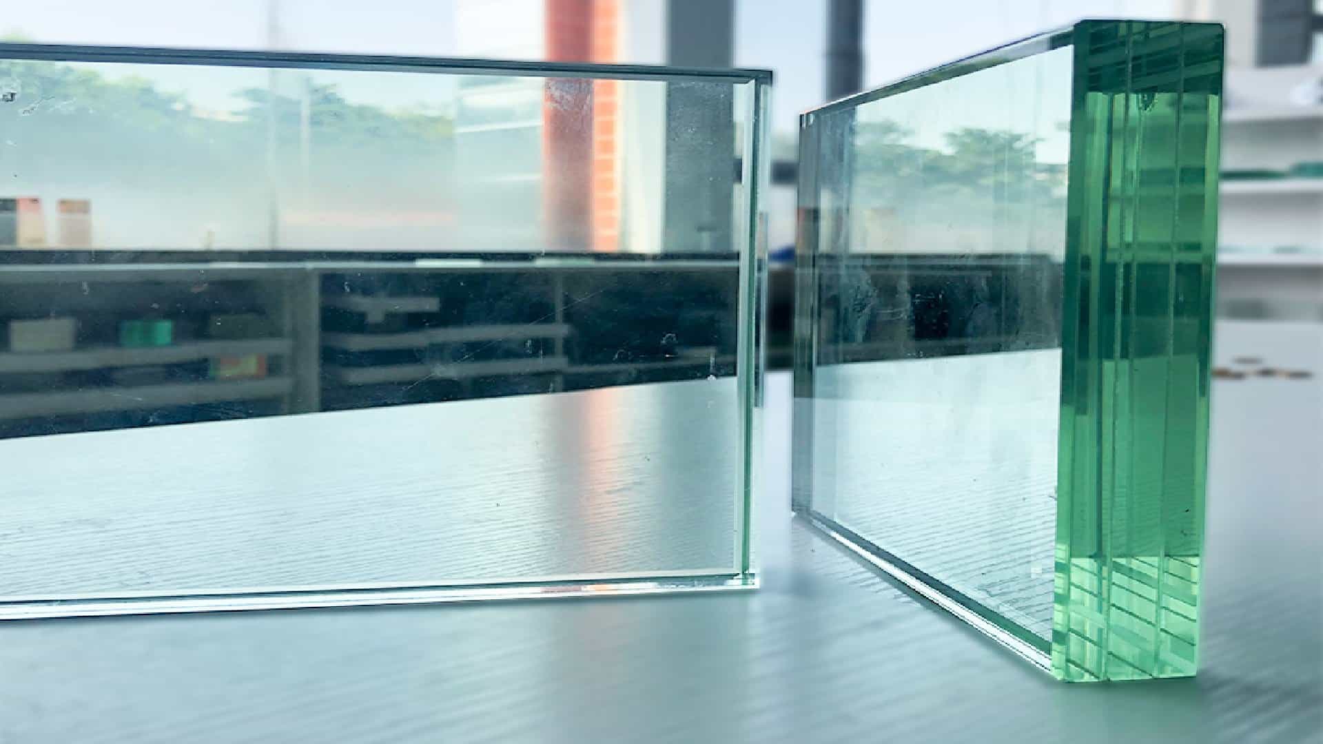 Bulletproof glass transparent