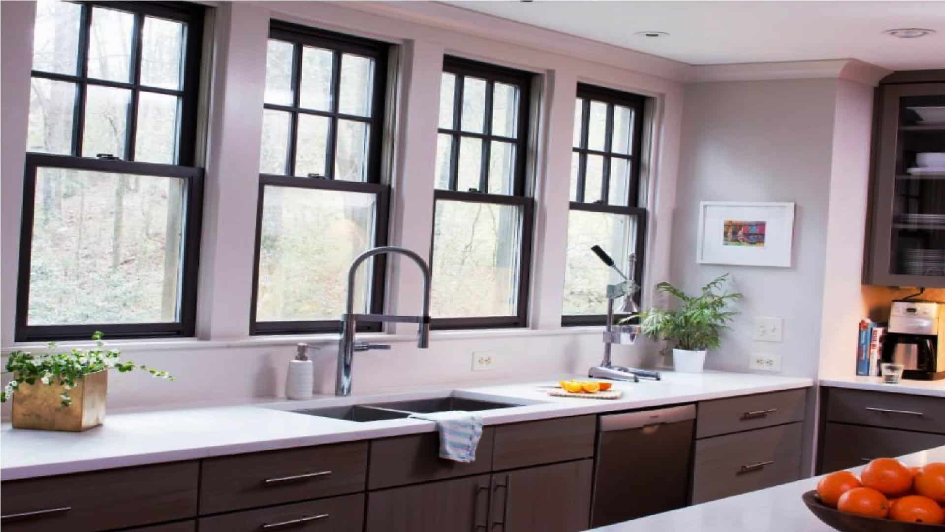 Kitchen style windows